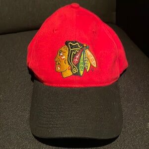 Chicago Blackhawks Hat Bud Light NHL Kick 10 Pro Gear Embroidered Velcro